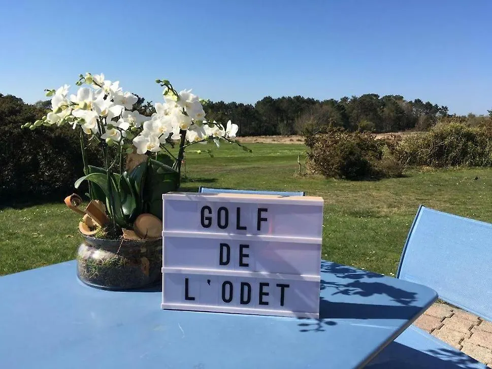 Charmant Appartement T3 Avec Terrasse En Rez De Jardin Sur Le Golf E L'Odet 贝诺代