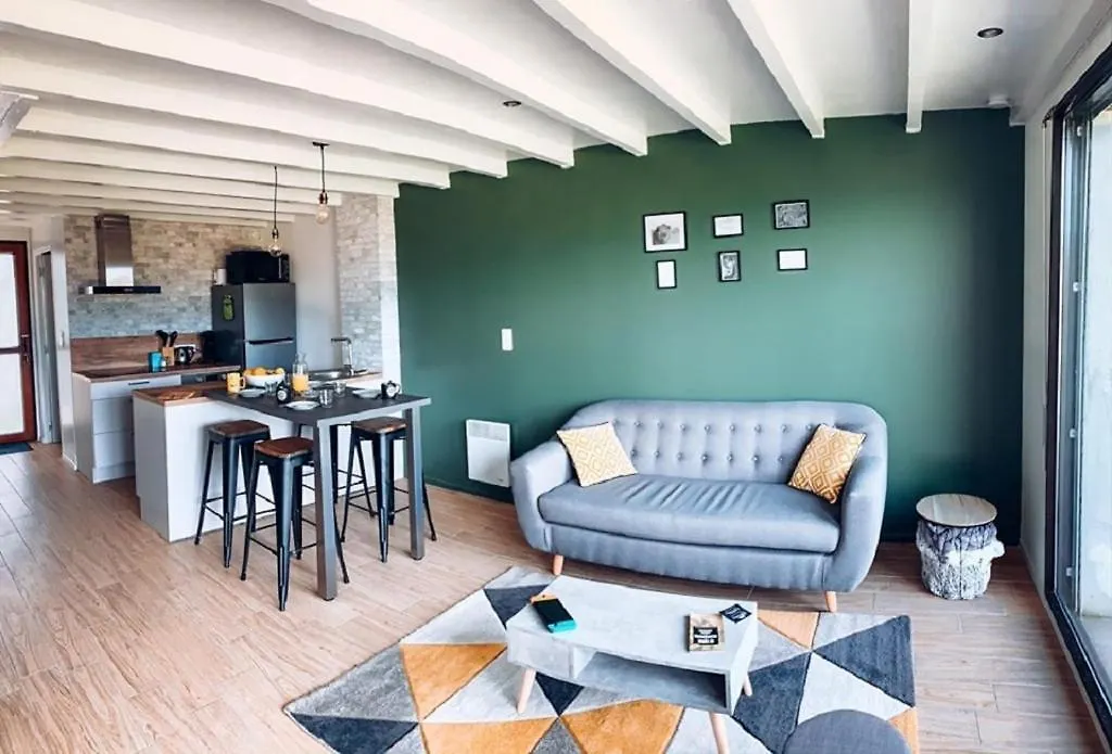 Charmant Appartement T3 Avec Terrasse En Rez De Jardin Sur Le Golf E L'Odet 贝诺代