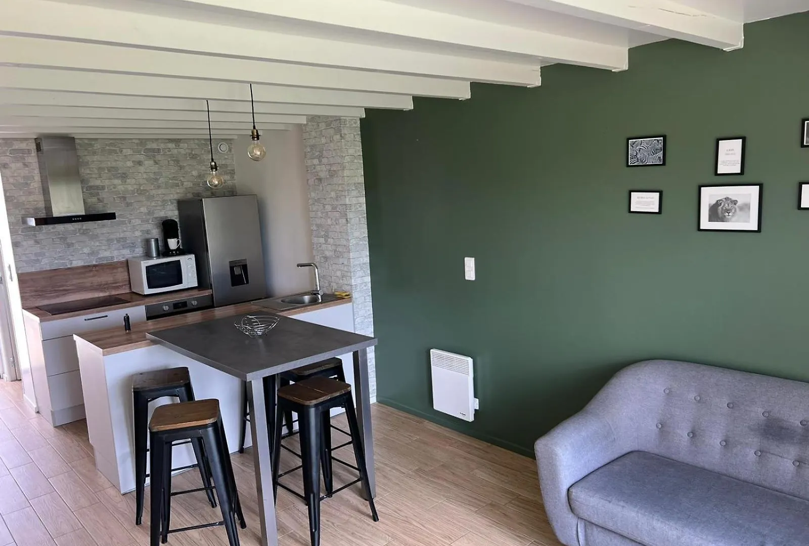 Charmant Appartement T3 Avec Terrasse En Rez De Jardin Sur Le Golf E L'Odet 贝诺代 法国